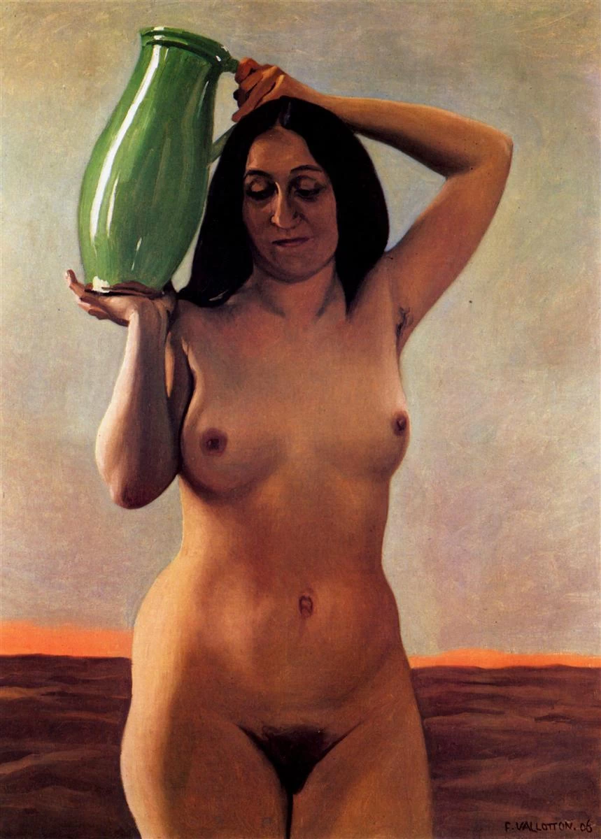Félix Vallotton - 312, Donna con la brocca